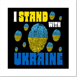 Ukraine trident Ukraine flag Ukrainian flag Ukraine Posters and Art